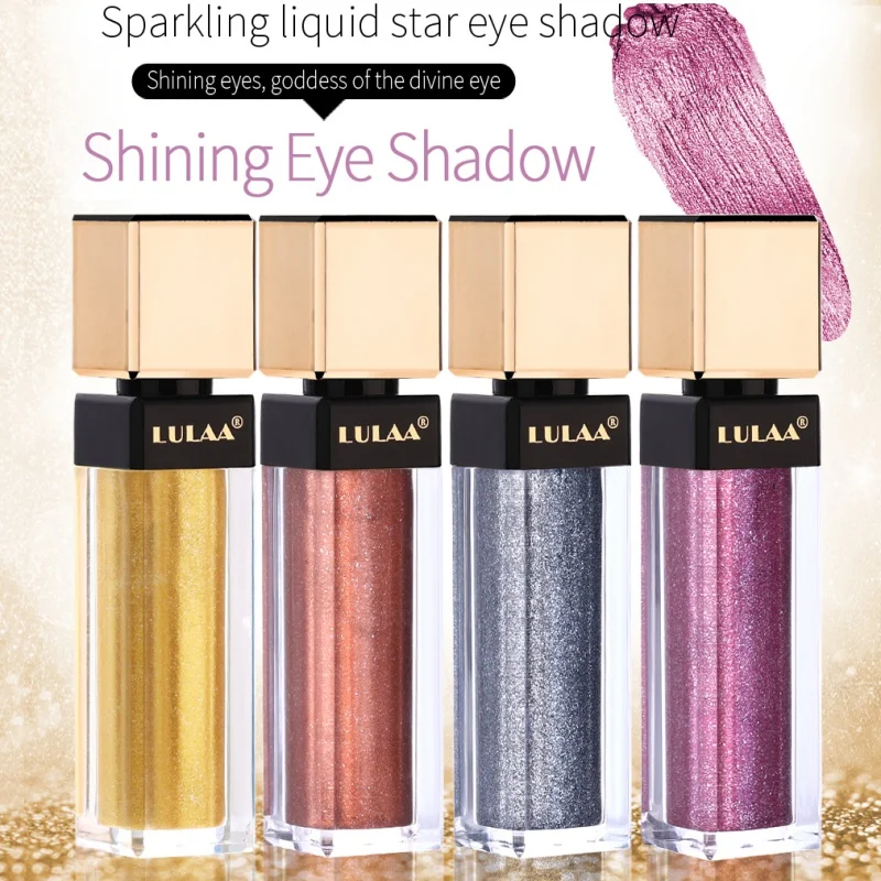 12 Colors Shine Smoky Eyeshadow Waterproof Dimond Glitter Liquid Eyeshadow Women's Cosmetic Eyeshadow Eyeliner Makeup 1pc
12 Colors Shine Smoky Eyeshadow Waterproof Dimond Glitter Liquid Eyeshadow Women's Cosmetic Eyeshadow Eyeliner Makeup 1pc