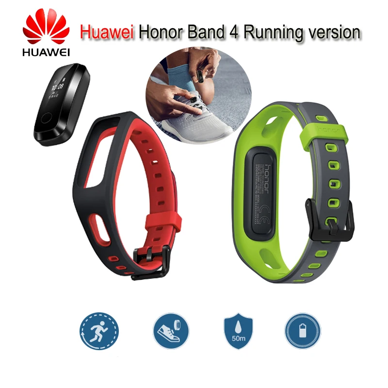 Original Huawei Honor Band 4 Running Version Smart Wristband Shoe-Buckle Land Impact Heart Rate Sleep Snap Monitor
Original Huawei Honor Band 4 Running Version Smart Wristband Shoe-Buckle Land Impact Heart Rate Sleep Snap Monitor