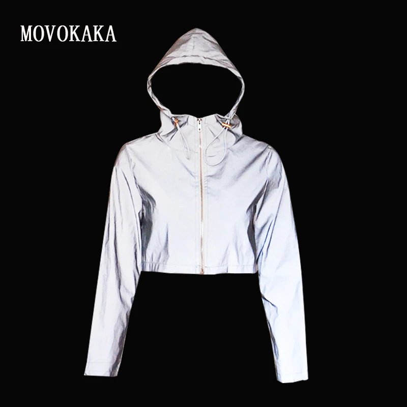 Hot Lady Reflective Sweatshirt Women Summer Drawstring Top Female Street Running Flash Sweatshirt Women Cropped Hoodie Top Women
Hot Lady Reflective Sweatshirt Women Summer Drawstring Top Female Street Running Flash Sweatshirt Women Cropped Hoodie Top Women