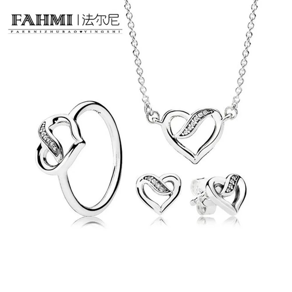 FAHMI YCS 100% 925 Sterling Silver Ribbons of Love Gift Set Necklace Charms rings Fit DIY Original Jewelry A Set
FAHMI YCS 100% 925 Sterling Silver Ribbons of Love Gift Set Necklace Charms rings Fit DIY Original Jewelry A Set