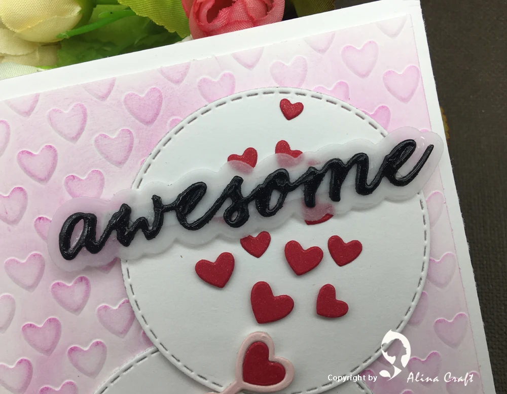AlinaCraft METAL CUTTING DIES word awesome alphabet Scrapbook paper craft card album emboss knife blade punch stencil art cutter
AlinaCraft METAL CUTTING DIES word awesome alphabet Scrapbook paper craft card album emboss knife blade punch stencil art cutter