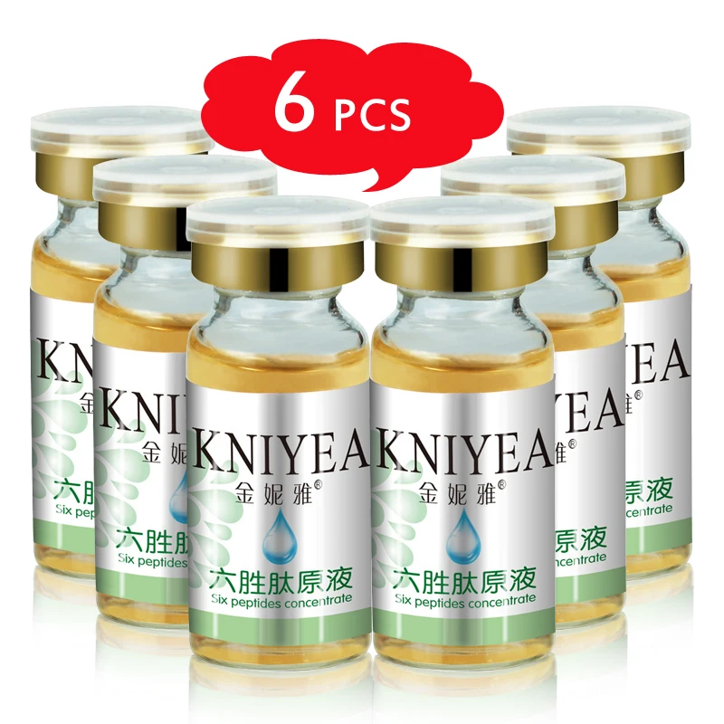6Pcs/lot Six Peptides Anti Aging Essence Serum Skin Care Liquid Face Moisturizing Anti-wrinkle Intensive Face Lifting Brighten
6Pcs/lot Six Peptides Anti Aging Essence Serum Skin Care Liquid Face Moisturizing Anti-wrinkle Intensive Face Lifting Brighten