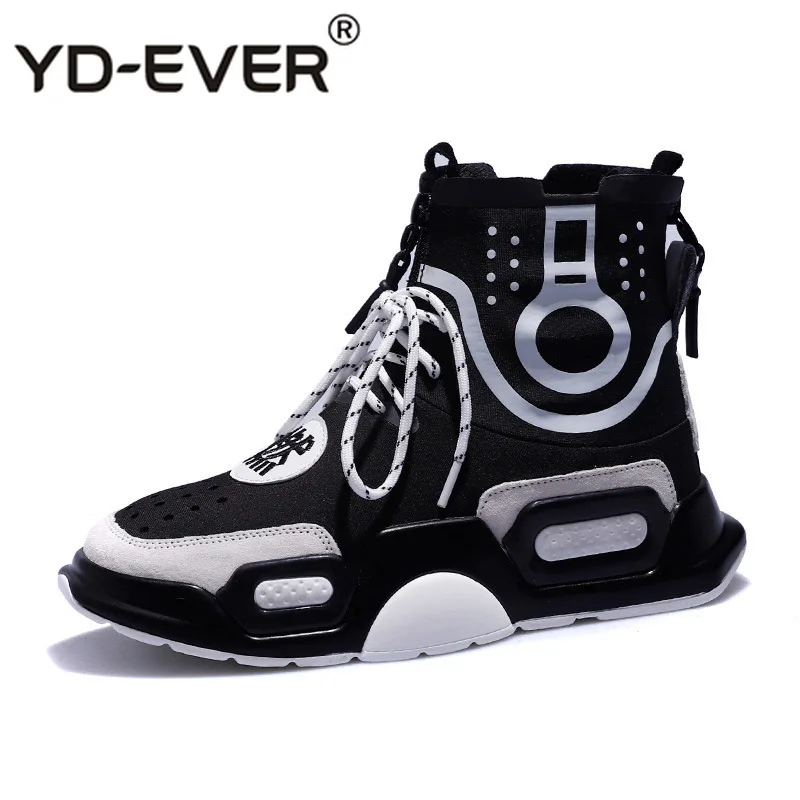 YD-EVER Real Leather Shoes Women Fashion Brand Sneakers High Top Lady chaussure Autumn Female footware Breathable Quality
YD-EVER Real Leather Shoes Women Fashion Brand Sneakers High Top Lady chaussure Autumn Female footware Breathable Quality