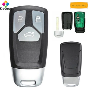 KEYECU 315MHz 433MHz Keyless Smart Remote Key With 3 Button - FOB for Audi A4 A5 Q7 TT 2016 2017-Up 8S0 959 754 / 4M0 959 754 T
KEYECU 315MHz 433MHz Keyless Smart Remote Key With 3 Button - FOB for Audi A4 A5 Q7 TT 2016 2017-Up 8S0 959 754 / 4M0 959 754 T