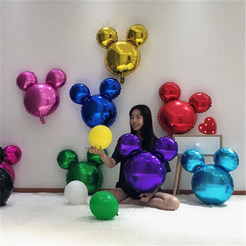 10pcs Mini Mickey Head Aluminum Foil Balloons Kids Mickey Mouse Toys Ball Birthday Party Decorations Cartoon Animal Head Balloon
10pcs Mini Mickey Head Aluminum Foil Balloons Kids Mickey Mouse Toys Ball Birthday Party Decorations Cartoon Animal Head Balloon