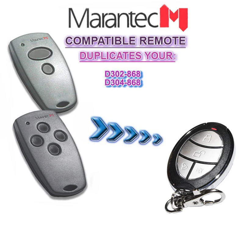 MARANTEC Handheld transmitter garage command controller Marantec Digital 868 MHz garage door gate remote control key fob
MARANTEC Handheld transmitter garage command controller Marantec Digital 868 MHz garage door gate remote control key fob