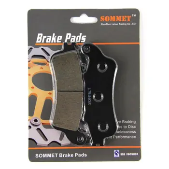 SOMMET Motorcycle Front Brake Pads Disc 1 pair for Honda FES 125/FES 150 Pantheon (1998-2006) FES125 FES150 LT261
SOMMET Motorcycle Front Brake Pads Disc 1 pair for Honda FES 125/FES 150 Pantheon (1998-2006) FES125 FES150 LT261