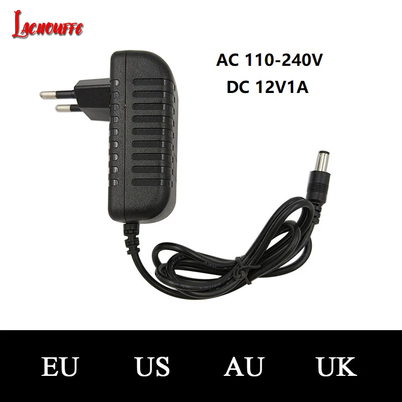 110-240V AC To DC Adapter 12V 1A Power Adaptor Charger Universal Switching Supply 12 Volt LED Light Strip Plug
110-240V AC To DC Adapter 12V 1A Power Adaptor Charger Universal Switching Supply 12 Volt LED Light Strip Plug