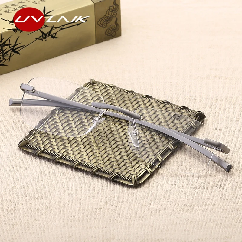 Aluminum Frameless Reading Glasses HD lens Presbyopia Spectacles Rimless Women Men Computer Glasses Classic Unisex Eyeglasses
Aluminum Frameless Reading Glasses HD lens Presbyopia Spectacles Rimless Women Men Computer Glasses Classic Unisex Eyeglasses
