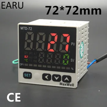 72*72mm Digital Temperature Controller Control AC85-265V Power Thermocouple Universial K J PT100 Input SSR+Relay / 4-20mA Output
72*72mm Digital Temperature Controller Control AC85-265V Power Thermocouple Universial K J PT100 Input SSR+Relay / 4-20mA Output