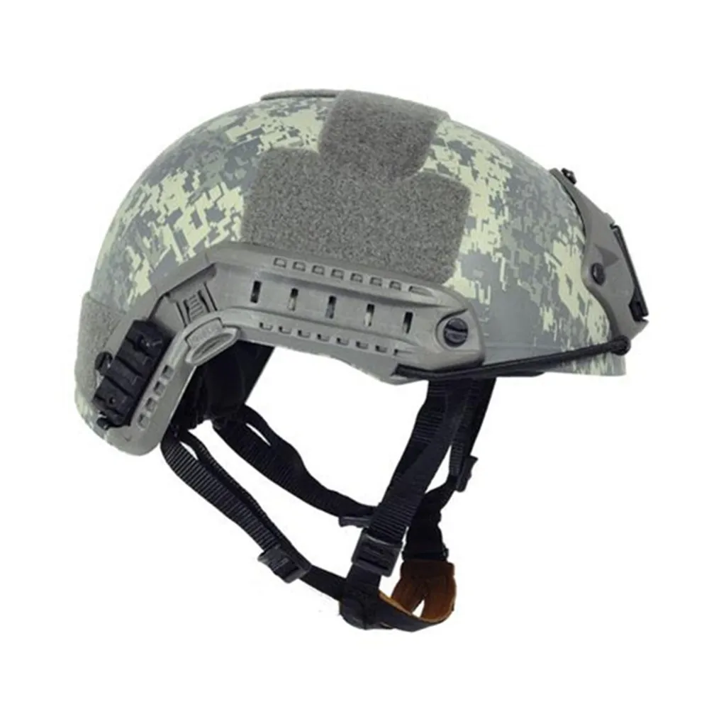 Ballistic Helmet with 11 protecting pat sports cycling helmet ABS material For Airsoft Paintball MCATFGDDACUSWHLDATTYP (6)
