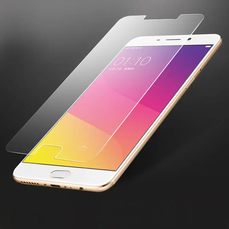 5 PCS/Lot Tempered Glass for Oppo F1 Plus / OPPO R9 5.5" Screen Protector Protective Film | Мобильные телефоны и