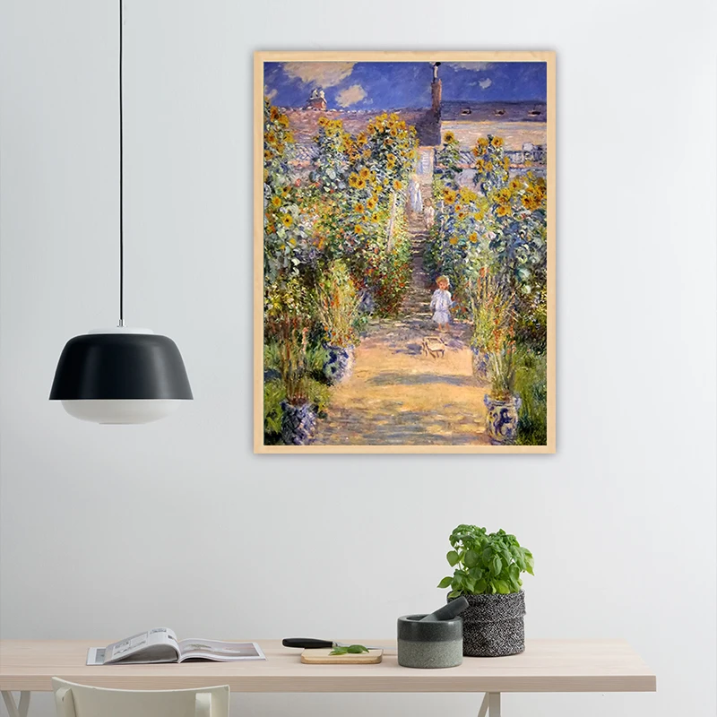 diy painting by numbers Claude Monet Impression The Artist's Garden impressionism Landscape Decoration Paint Hand-drawn deco
diy painting by numbers Claude Monet Impression The Artist's Garden impressionism Landscape Decoration Paint Hand-drawn deco