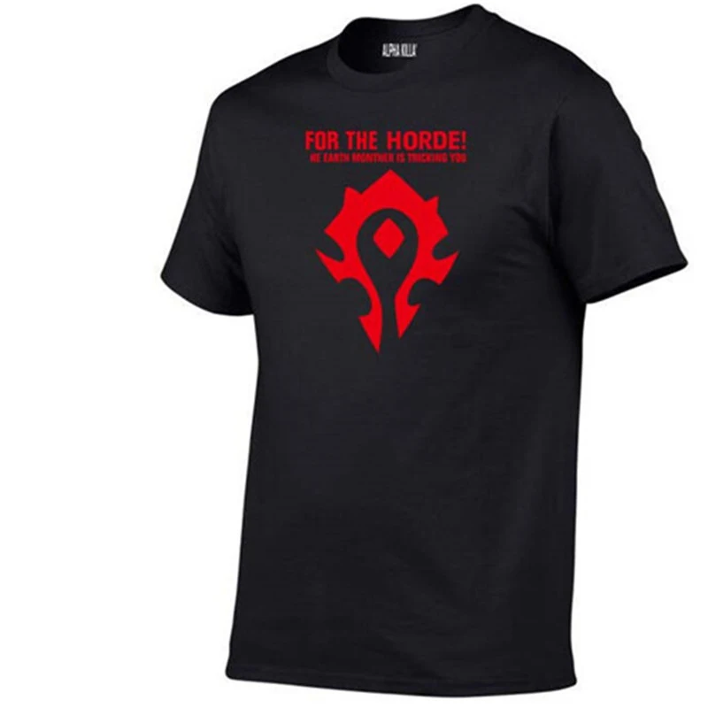 Mens fashion cotton Casual clothes Wow World of Warcraft Horde Symbol Men Gift Hip hop Skate printing t shirt High Quality Tops
Mens fashion cotton Casual clothes Wow World of Warcraft Horde Symbol Men Gift Hip hop Skate printing t shirt High Quality Tops