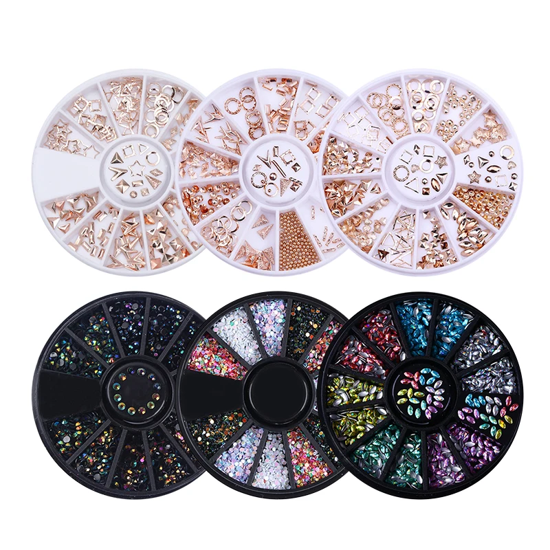 Rose Gold Nail Rhinestone Starfish Shell Geometry Leaf 3D Nail Art Decoration DIY Manicure Nail Decoration In Wheel UV Gel
Rose Gold Nail Rhinestone Starfish Shell Geometry Leaf 3D Nail Art Decoration DIY Manicure Nail Decoration In Wheel UV Gel