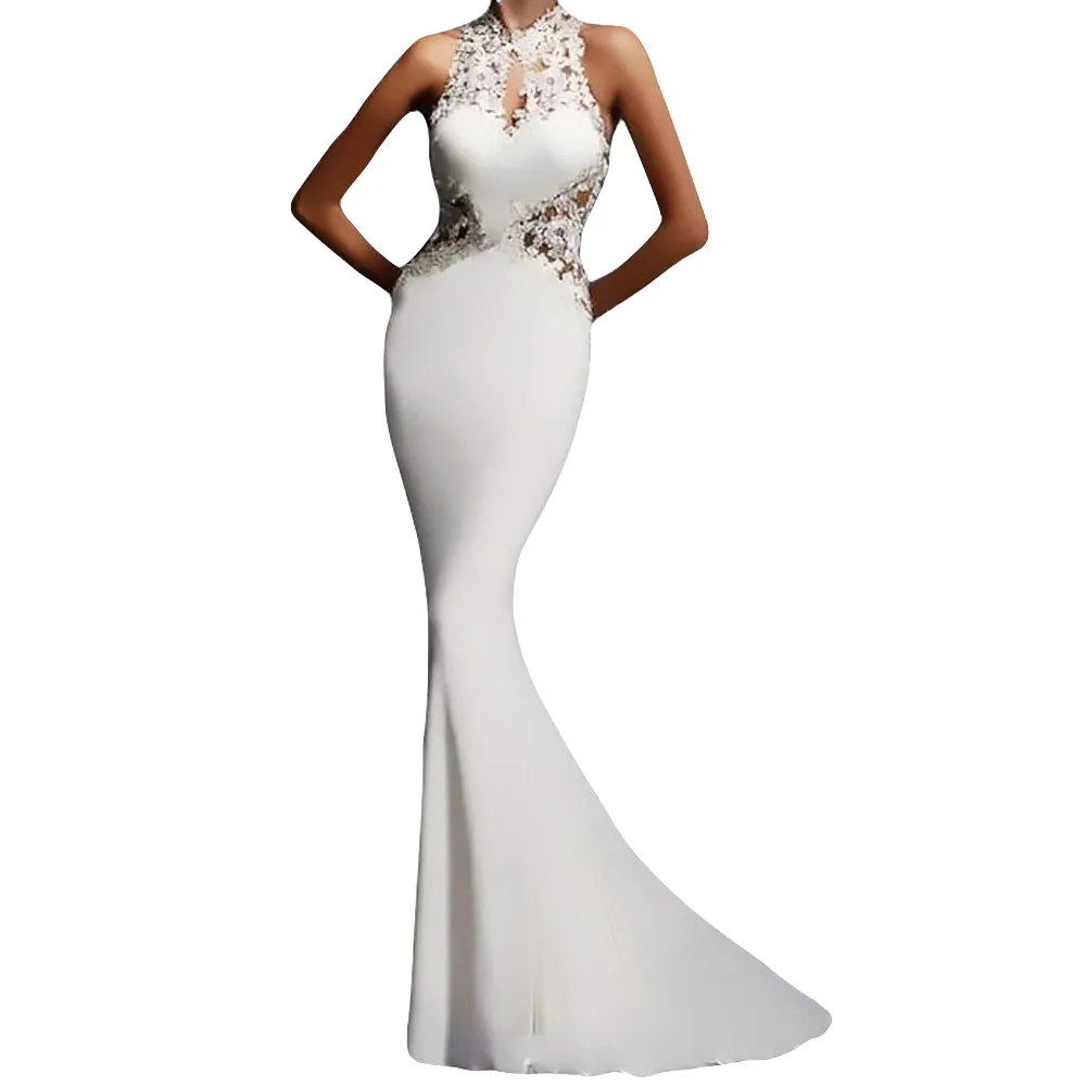 vestidos verano 2018 sexy dress Women Fashion Halter Patchwork Hollow Sleeveless Long Maxi Dress plus size party dress vestido
vestidos verano 2018 sexy dress Women Fashion Halter Patchwork Hollow Sleeveless Long Maxi Dress plus size party dress vestido