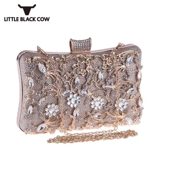 Women Handbags Party Chains Bag Designer Hollow Out Diamond Floral Evening Clutch Bag Purse Dress Day Clutches Schoudertas Dames
Women Handbags Party Chains Bag Designer Hollow Out Diamond Floral Evening Clutch Bag Purse Dress Day Clutches Schoudertas Dames