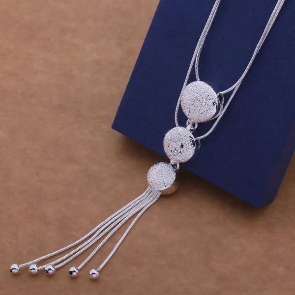 AN499 925 sterling wholesale silver Necklace 925 silver fashion jewelry pendant /atlajksa azqajqxa
AN499 925 sterling wholesale silver Necklace 925 silver fashion jewelry pendant /atlajksa azqajqxa