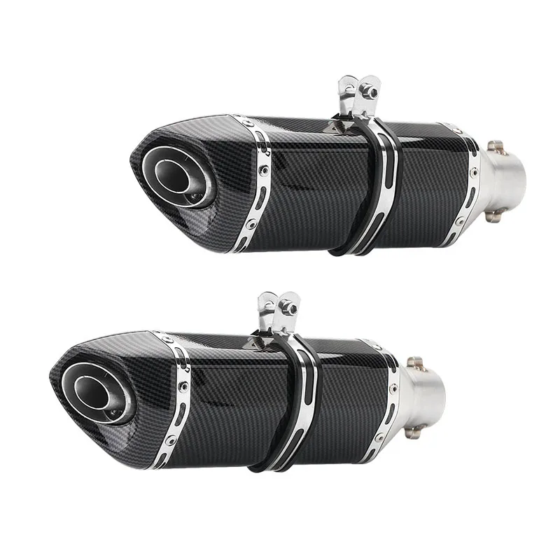 51mm Inlet Motorcycle Exhaust Muffler With DB Killer GP Racing Sport Bike Copy Carbon For suzuki ltz 400 crf 230 cb650f cb190r
51mm Inlet Motorcycle Exhaust Muffler With DB Killer GP Racing Sport Bike Copy Carbon For suzuki ltz 400 crf 230 cb650f cb190r