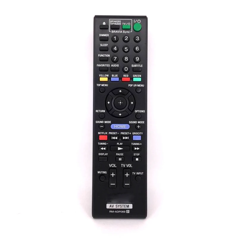 New Original Remote Control For Sony AV system Remote RM-ADP069 RMADP069 BDV-N790W HB-DE3100 Fernbedienung Free Shipping
New Original Remote Control For Sony AV system Remote RM-ADP069 RMADP069 BDV-N790W HB-DE3100 Fernbedienung Free Shipping