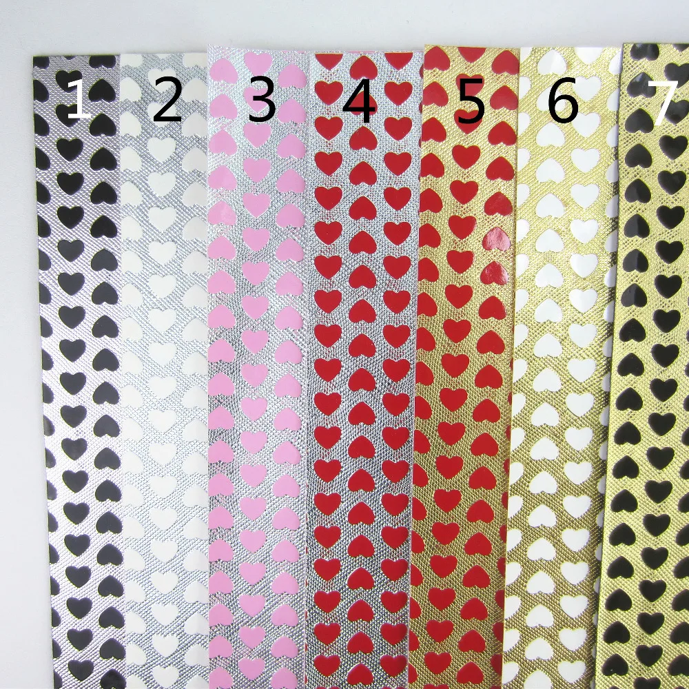 A4 sheet 8"X11.8" Mirror Love Hearts Faux Leather Fabric Synthetic PU Leather for gift boxes craft project 1pieces F0243
A4 sheet 8"X11.8" Mirror Love Hearts Faux Leather Fabric Synthetic PU Leather for gift boxes craft project 1pieces F0243