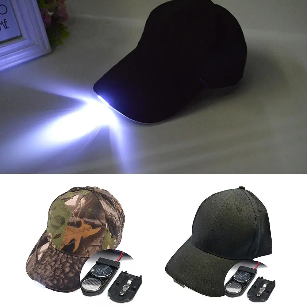 1pc LED Light Cap Rechargeable Battery Camping Fishing Baseball Cotton Peak Men Hat
1pc LED Light Cap Rechargeable Battery Camping Fishing Baseball Cotton Peak Men Hat
