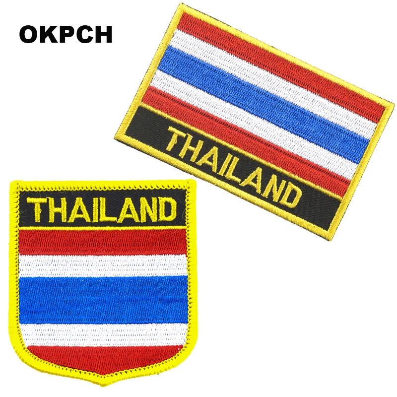 Thailand Flag patches embroidered flag patches national flag patches Patches for Clothes DIY Decoration PT0172-2
Thailand Flag patches embroidered flag patches national flag patches Patches for Clothes DIY Decoration PT0172-2