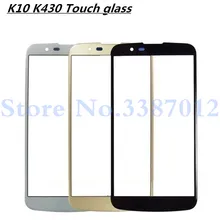 Écran tactile LCD pour LG K10 LTE K420N K430 K430DS F670, couvercle extérieur en verre=