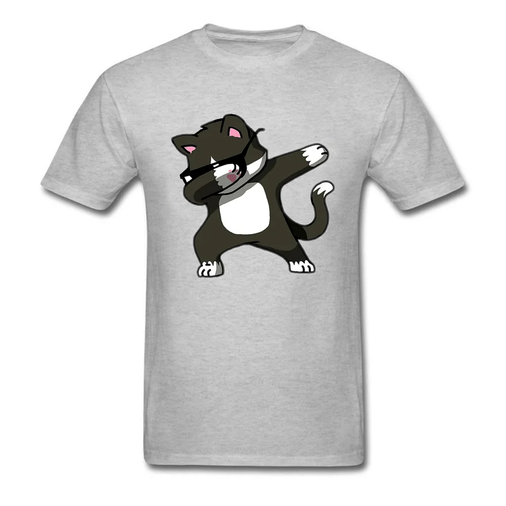 Глобальный тренд Dab Dance Dabbing Cat печатная Футболка для мужчин восхитительный