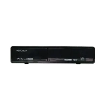 HEROBOX EX3 HD support DVB-S2+T2/C BCM7358 751MHZ MIPS Processor Equipped With Powerful Fan Optional Wifi
HEROBOX EX3 HD support DVB-S2+T2/C BCM7358 751MHZ MIPS Processor Equipped With Powerful Fan Optional Wifi