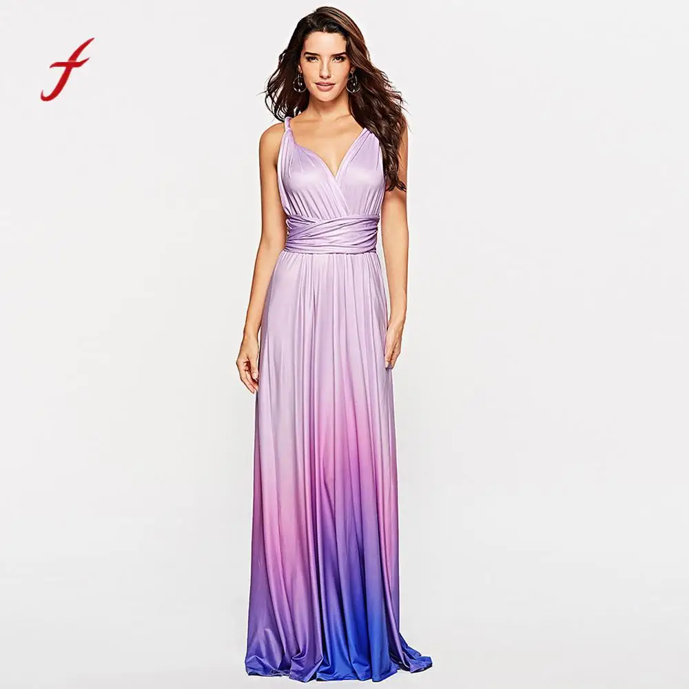 2018 sexy dress Fashion Gradient Deep V Bandage Sleeveless Party Long Maxi Dress floor-length dress elegant plus size vestido
2018 sexy dress Fashion Gradient Deep V Bandage Sleeveless Party Long Maxi Dress floor-length dress elegant plus size vestido
