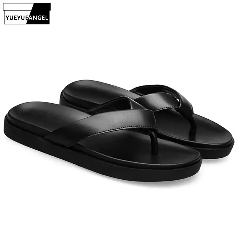 mens thick flip flops
