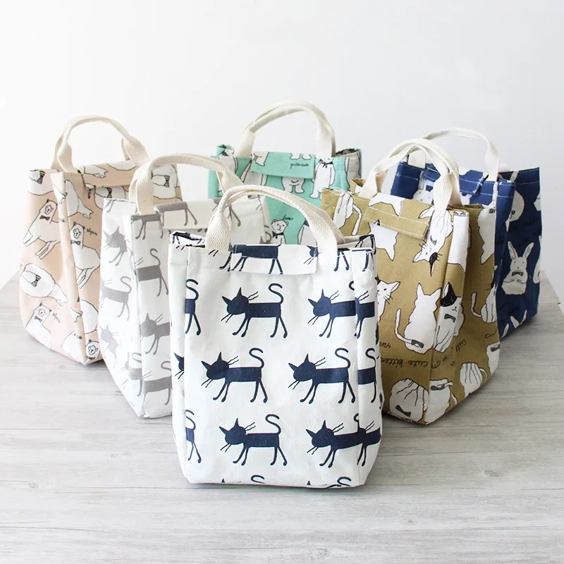 PACGOTH 2017 New Leisure Bag Cotton Lunch Bags Kawaii Animal Prints Bear Cats Rabbit Pattern Tote Warm Keeper Tote Bag 1 Piece
PACGOTH 2017 New Leisure Bag Cotton Lunch Bags Kawaii Animal Prints Bear Cats Rabbit Pattern Tote Warm Keeper Tote Bag 1 Piece