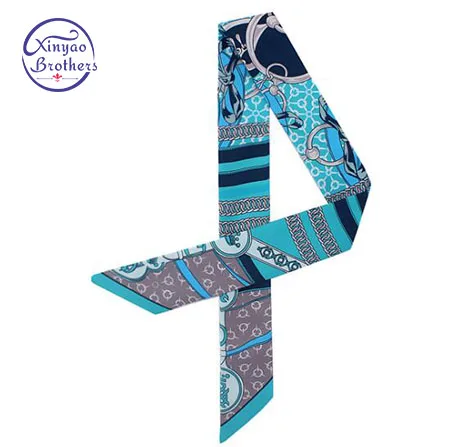 2018 French Chain Design Scarf Women Small Silk Scarf Headwear Luxury Brand Handle Bag Ribbon Long Scarves
2018 French Chain Design Scarf Women Small Silk Scarf Headwear Luxury Brand Handle Bag Ribbon Long Scarves