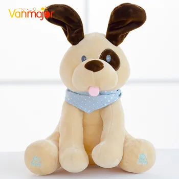 30cm Stuffed & Plush Animal Hot Electric Puppy Dog Play Hide Seek Cute Cartoon Toys For Children Kids Birthday Gift
30cm Stuffed & Plush Animal Hot Electric Puppy Dog Play Hide Seek Cute Cartoon Toys For Children Kids Birthday Gift