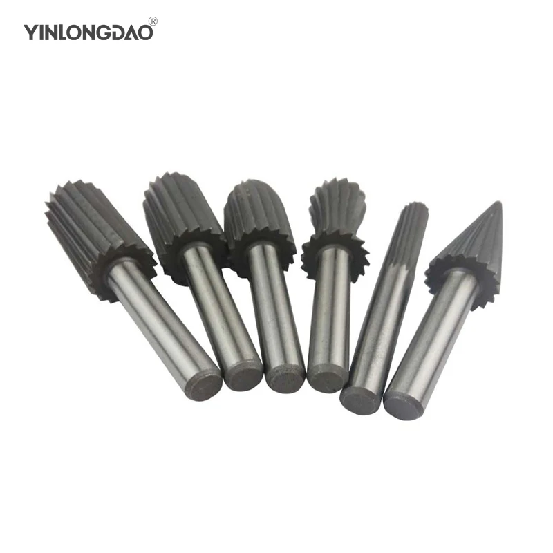 6MM Head Tungsten Carbide High Carbide Rotary Burrs Die Grinder Carving Cutter Bit 6mm Shank Hand Tools Set
6MM Head Tungsten Carbide High Carbide Rotary Burrs Die Grinder Carving Cutter Bit 6mm Shank Hand Tools Set
