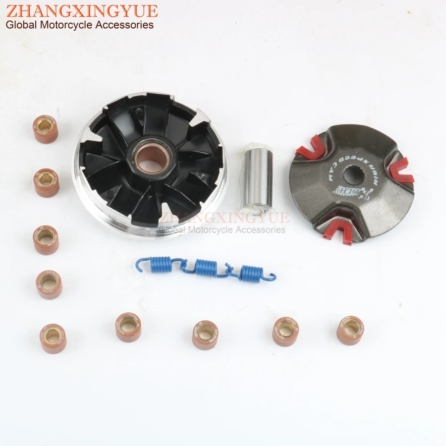 1000 RPM Blue Clutch Springs & Performance 18mm Variator Set w/6g 7g 8g rollers for YAMAHA Scooter Minarelli JOG50 Zuma 1E40QMB
1000 RPM Blue Clutch Springs & Performance 18mm Variator Set w/6g 7g 8g rollers for YAMAHA Scooter Minarelli JOG50 Zuma 1E40QMB