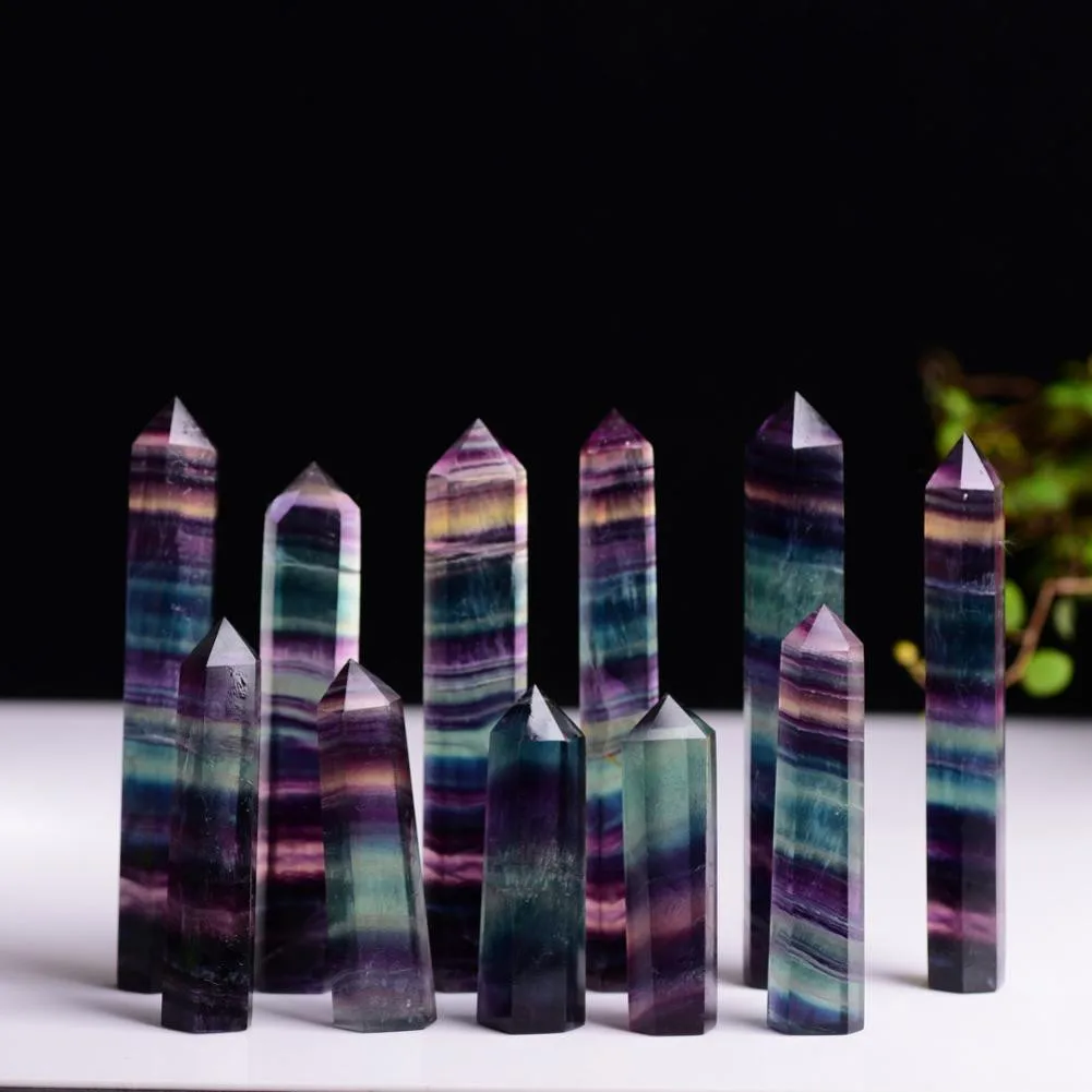 Fashion Natural Stone Bullet Pink Crystal Pendant Hexagonal Crystal Quartz Healing Fluorite Wand Stone Purple Green Gem
Fashion Natural Stone Bullet Pink Crystal Pendant Hexagonal Crystal Quartz Healing Fluorite Wand Stone Purple Green Gem
