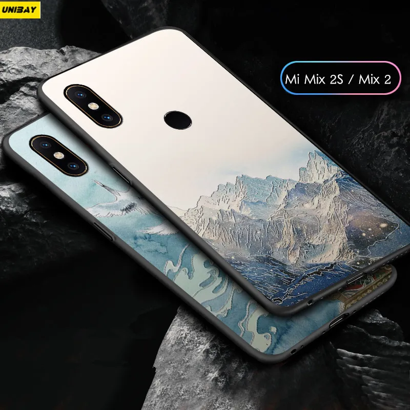 Unibay Xiaomi mi mix 2S Case 5.99inch Soft silicon tpu case for xiaomi mi mix 2 Case 3D Relief xiaomi mi mix 2 S Case cover
Unibay Xiaomi mi mix 2S Case 5.99inch Soft silicon tpu case for xiaomi mi mix 2 Case 3D Relief xiaomi mi mix 2 S Case cover