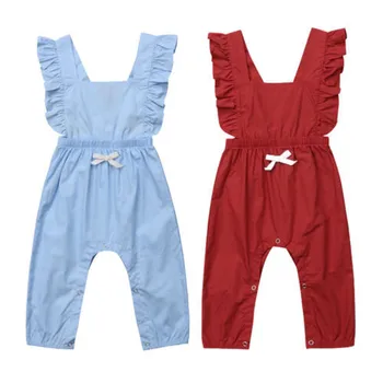 0-24M Newborn Infant Kid Baby Girl Romper Cotton Sleeveless Backless Ruffle Overalls Jumpsuit Long Pants Outfits Baby Clothes
0-24M Newborn Infant Kid Baby Girl Romper Cotton Sleeveless Backless Ruffle Overalls Jumpsuit Long Pants Outfits Baby Clothes