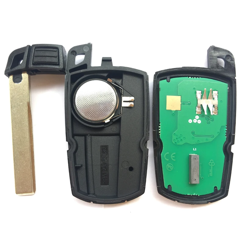3 кнопки 868 МГц/315 МГц/433MHz смарт ключ для BMW E82 E88 E89 E90 E91 E92 E93 Z4 X5 X6 5 1 7 серии PCF7953 чип