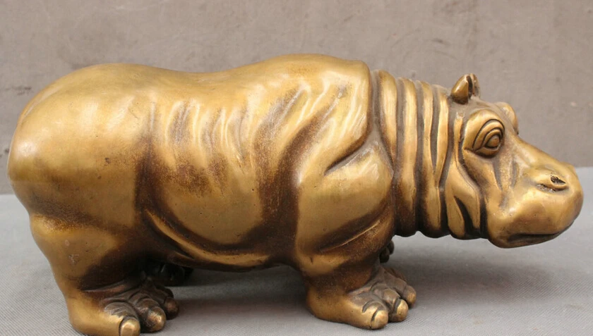 song voge gem S3903 14" Folk Chinese Bronze Hippo Hippopotamus Amphibius Statue Animals Sculpture
song voge gem S3903 14" Folk Chinese Bronze Hippo Hippopotamus Amphibius Statue Animals Sculpture