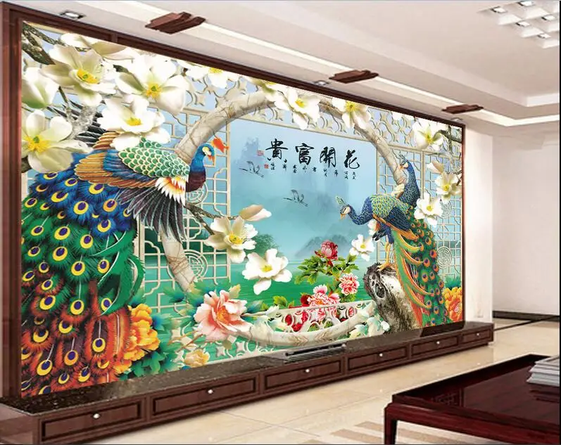 3d room wallpaper High-end custom mural non-woven wall sticker 3 d blooming flowers peacock painting 3d wall murals wallpaper
3d room wallpaper High-end custom mural non-woven wall sticker 3 d blooming flowers peacock painting 3d wall murals wallpaper