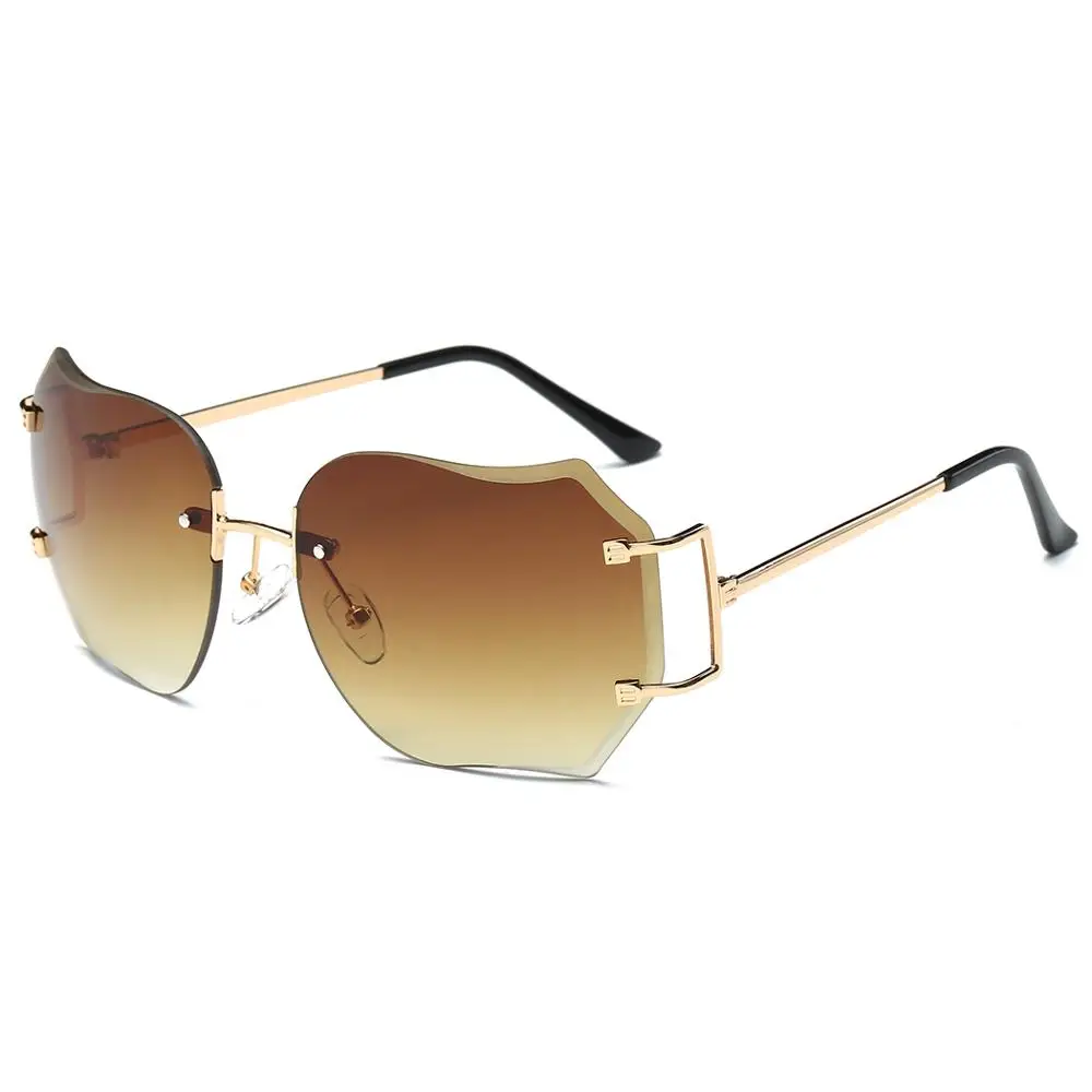 Oversized Designer Clear Lens Sunglasses Apple Heart Eyewears Fashion Holiday Rimless Metal Frame Eye Glass Lady UV400 Sunglass
Oversized Designer Clear Lens Sunglasses Apple Heart Eyewears Fashion Holiday Rimless Metal Frame Eye Glass Lady UV400 Sunglass