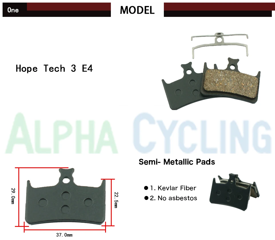 hope tech 3 e4 brake pads