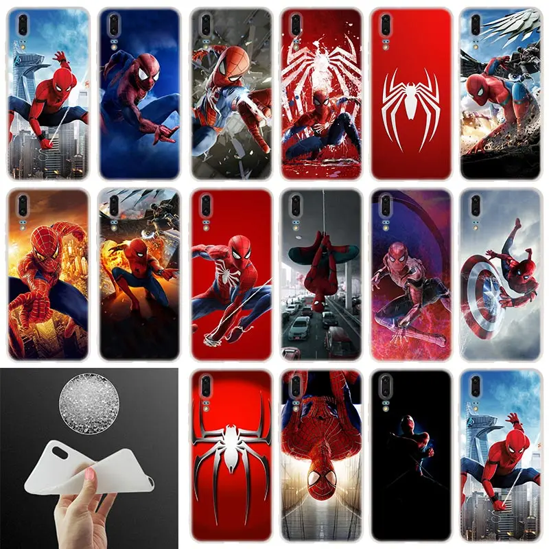 MARVEL spiderman Soft Silicone Phone Case For Huawei P30 P20 P30Pro P10 P9 P8 Lite 2017 P samrt 2019 Plus Cover
MARVEL spiderman Soft Silicone Phone Case For Huawei P30 P20 P30Pro P10 P9 P8 Lite 2017 P samrt 2019 Plus Cover
