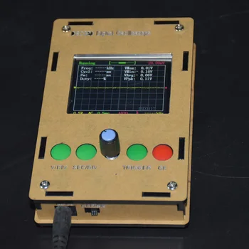 Mini Digital Oscilloscope Kit 2.4 "LCD STM32 12-Bit Probe with Case DIY Learning Electronic Teaching Practice Production CaseBox
Mini Digital Oscilloscope Kit 2.4 "LCD STM32 12-Bit Probe with Case DIY Learning Electronic Teaching Practice Production CaseBox