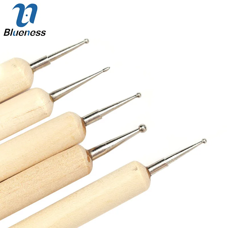 Nail Double Dotting Diamond Pens Wood Holder Nail Polish Pull Line UV Gel Painting Brush Set JH443
Nail Double Dotting Diamond Pens Wood Holder Nail Polish Pull Line UV Gel Painting Brush Set JH443