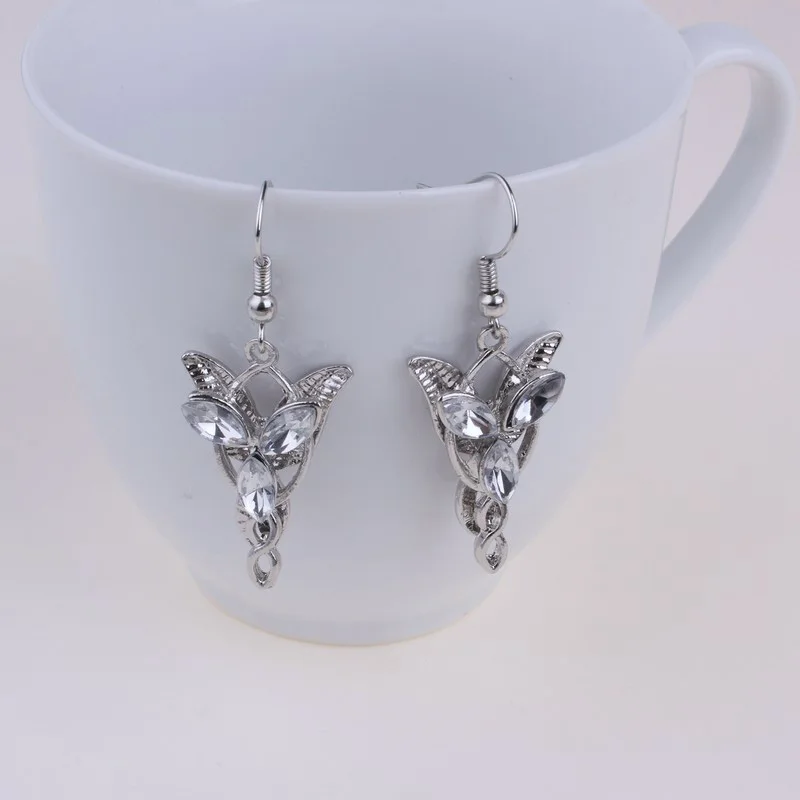 Movie Anime Film Jewelry Arwen Evenstar The Elves Princess Crystal Earrings For Women Wholesale Orecchini Pendientes Mujer
Movie Anime Film Jewelry Arwen Evenstar The Elves Princess Crystal Earrings For Women Wholesale Orecchini Pendientes Mujer