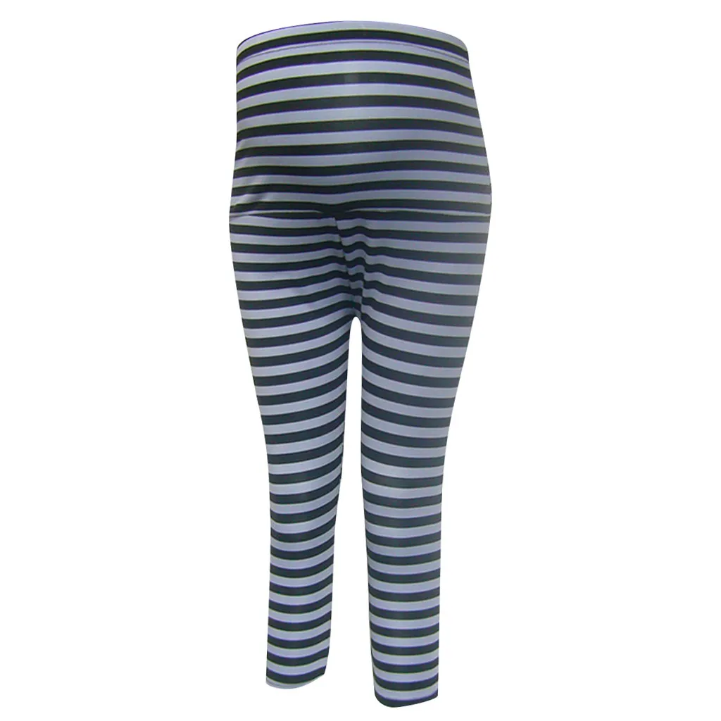 LONSANT Maternity Pants Seven-quarter Stripe Print Leggings Pregnant Women Casual High Waist cotton Leggings Maternity clothes
LONSANT Maternity Pants Seven-quarter Stripe Print Leggings Pregnant Women Casual High Waist cotton Leggings Maternity clothes